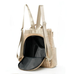 Vintage Geometric Pattern Backpack for Travel Women's All Match Bag