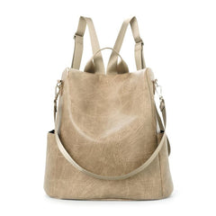 Vintage Geometric Pattern Backpack for Travel Women's All Match Bag
