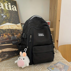 Large Capacity Preppy Backpack Heavy Duty School Bag Casual Daypack