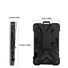 Men's Slim Wallet RFID Blocking Credit Card Holder Minimalist Wallet
