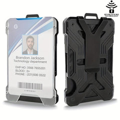 Men's Slim Wallet RFID Blocking Credit Card Holder Minimalist Wallet