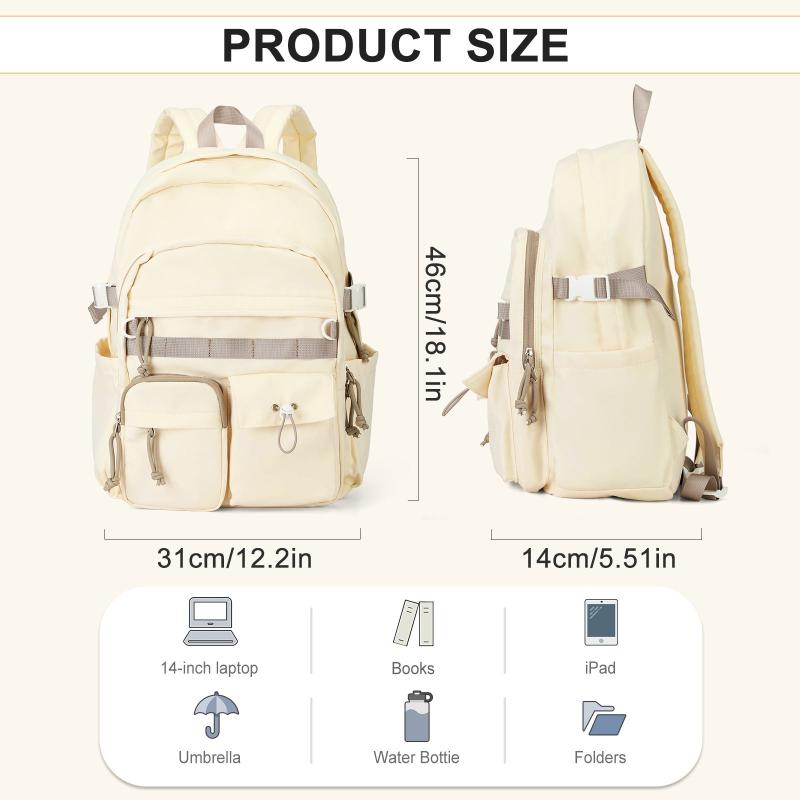 Purple 35 56 Cm Laptop Backpack Large Capacity Back To School Bag