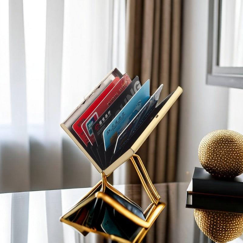 Stainless Steel RFID Card Holder Business Card Box
