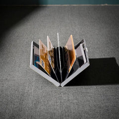 Stainless Steel RFID Card Holder Business Card Box