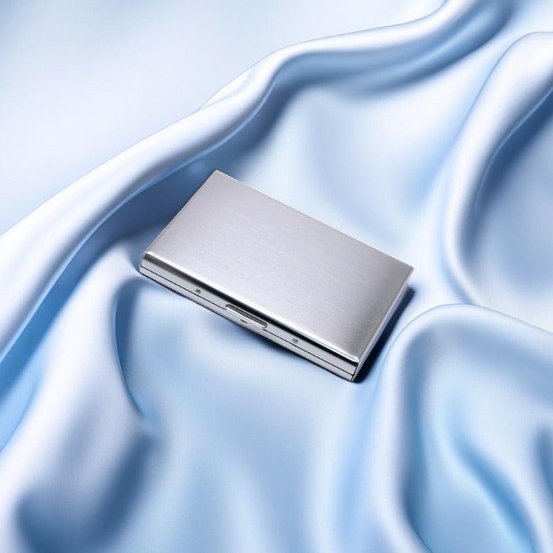 Stainless Steel RFID Card Holder Business Card Box