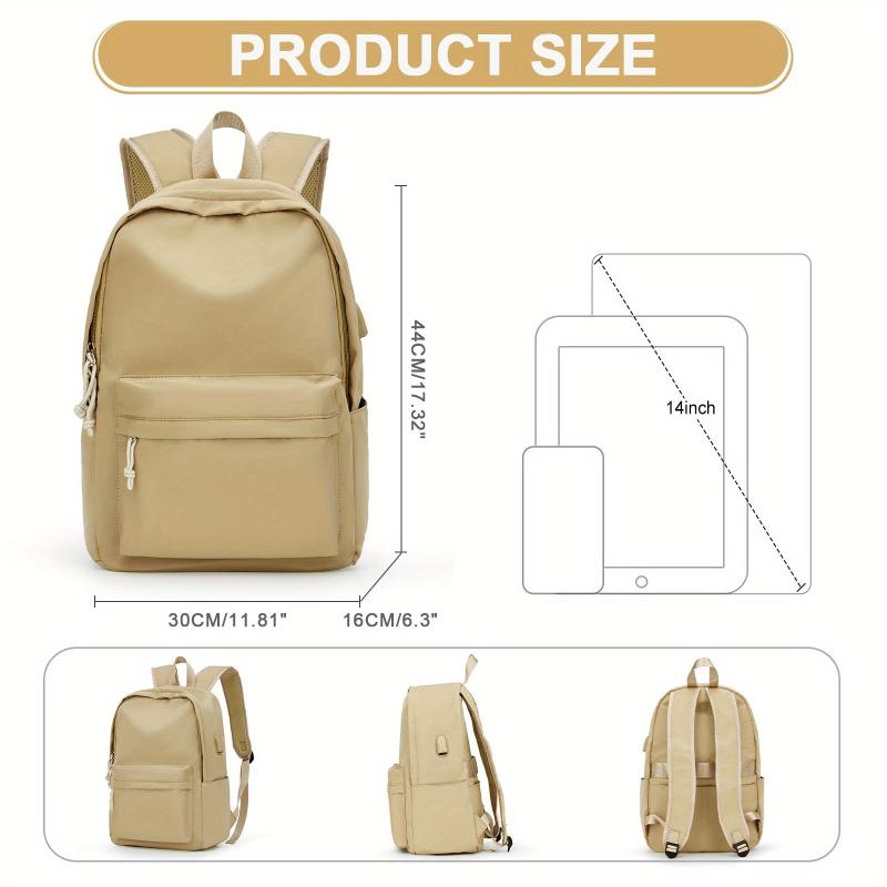Heavy Duty Travel Backpack 35 56 Cm Laptop Bag for Students