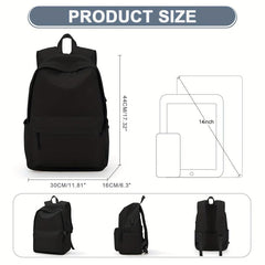Heavy Duty Travel Backpack 35 56 Cm Laptop Bag for Students
