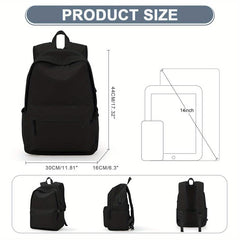 Heavy Duty Travel Backpack 35 56 Cm Laptop Bag for Students