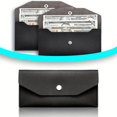 Budget Binder Cash Envelopes Wallet PU Leather Money Bag