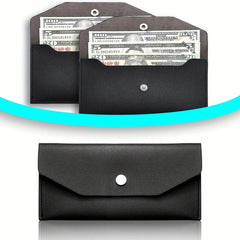 Budget Binder Cash Envelopes Wallet PU Leather Money Bag