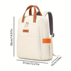 Large Capacity Laptop Backpack Preppy Back To School Daypack Casual Travel Knaps