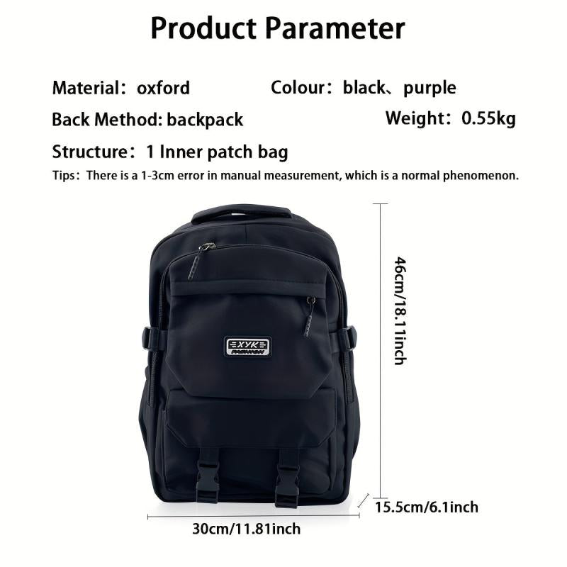 Large Capacity Travel Laptop Backpack for Students & Women