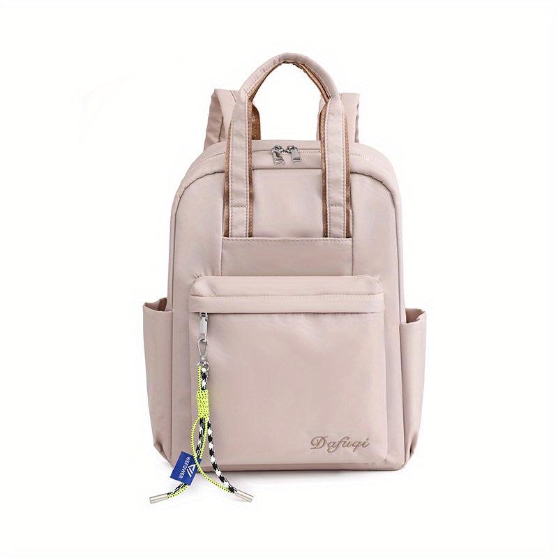 Solid Travel Backpack Portable Laptop Daypack Casual Schoolbag
