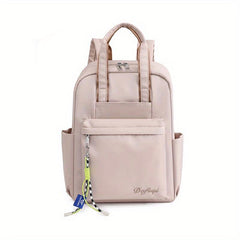 Solid Travel Backpack Portable Laptop Daypack Casual Schoolbag