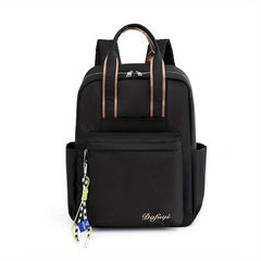 Solid Travel Backpack Portable Laptop Daypack Casual Schoolbag