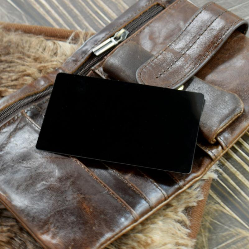 Personalized Engraved Metal Card Gift for Him