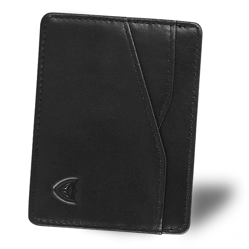 Men's RFID Blocking Leather Card Case Slim Card Holder Wallet