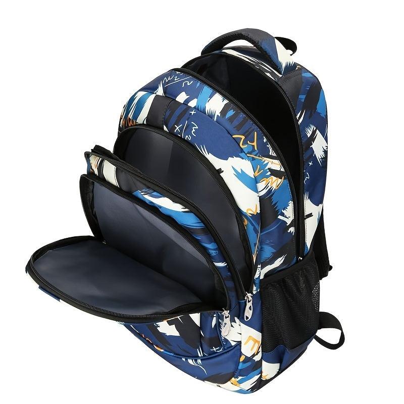 Large Capacity Camo Backpack for Outdoor Travel