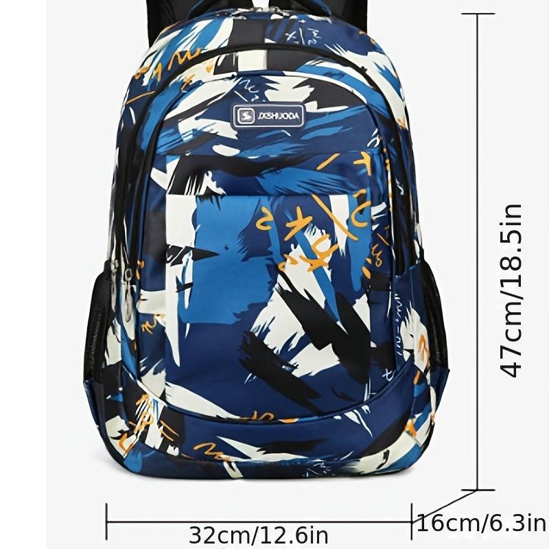 Large Capacity Camo Backpack for Outdoor Travel