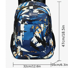 Large Capacity Camo Backpack for Outdoor Travel