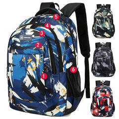 Large Capacity Camo Backpack for Outdoor Travel