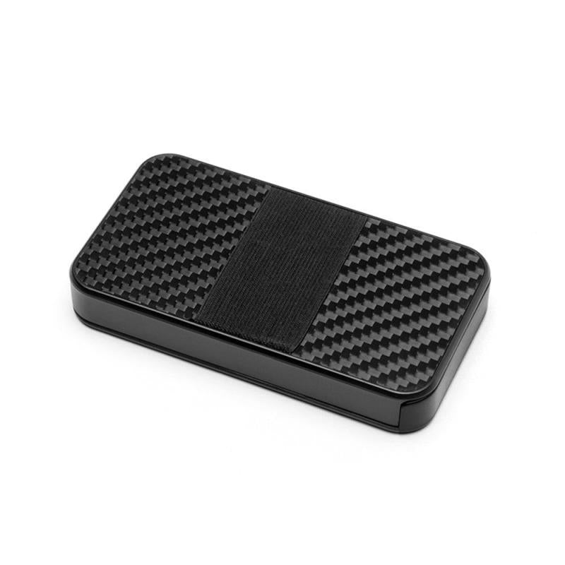 Carbon Fiber Aluminum Card Holder Wallet RFID Credit Holder