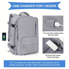 Minimalist Versatile Travel Backpack for Business Trips