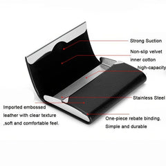 Metal Business Card Holder Credit Bank Card Case Wallet