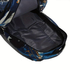 Large Capacity Travel Backpack Preppy Casual Laptop Bag
