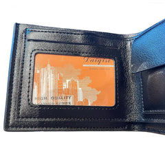 Men's Leather Short Wallet Money Clip Card Holder Coin Pocket