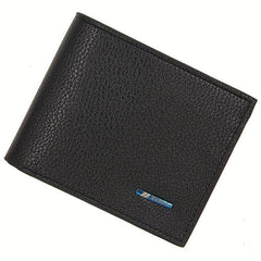 Men's Leather Short Wallet Money Clip Card Holder Coin Purse