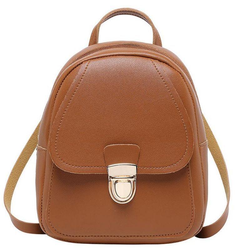 Mini Backpack Purse Preppy School Daypack Women's Travel Knapsack & Wallet