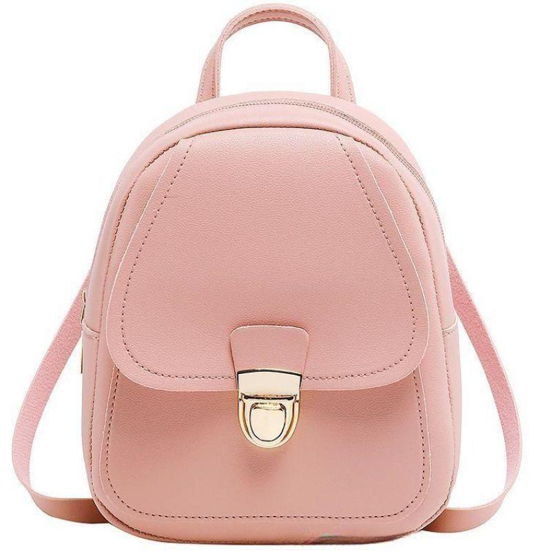 Mini Backpack Purse Preppy School Daypack Women's Travel Knapsack & Wallet