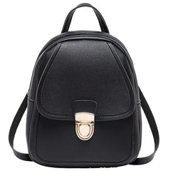 Mini Backpack Purse Preppy School Daypack Women's Travel Knapsack & Wallet