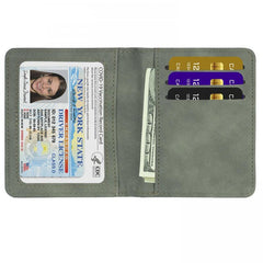 RFID Blocking Card Holder Bifold Travel Slim Wallet - Minimalist Case