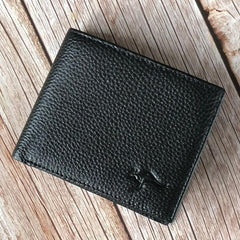Men's RFID Blocking Leather Money Clip Wallet