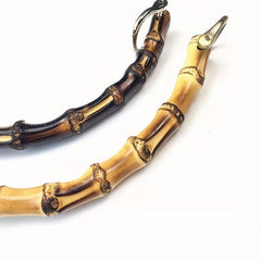 Bamboo Handle Bags Strap for Handbag Replacement DIY