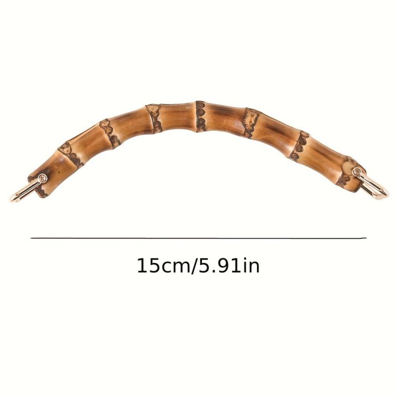 Bamboo Handle Bags Strap for Handbag Replacement DIY