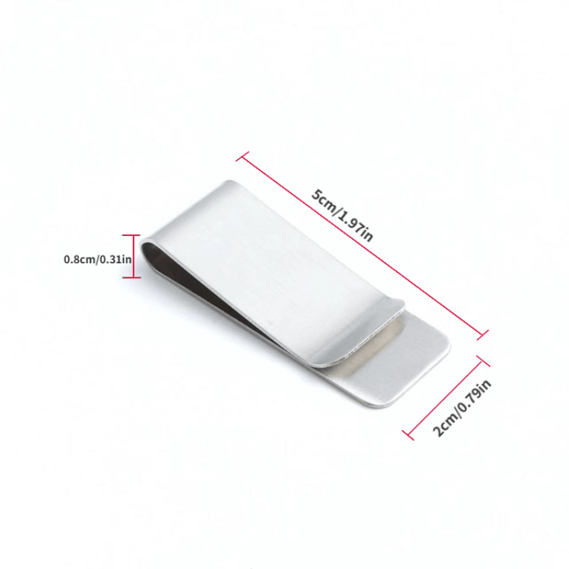 Mini Travel Money Clip Credit Card Holder Portable Slim Wallet Ticket Holder