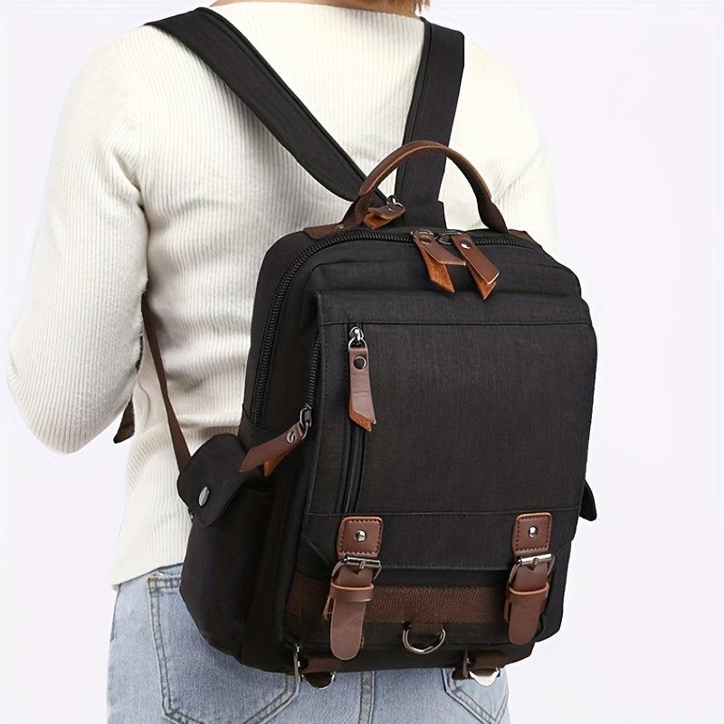 Large Capacity Resistant Shoulder Bag Buckle Backpack