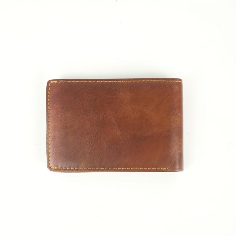 Men's RFID Blocking Bifold Wallet with ID Window