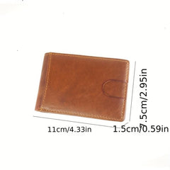 Men's RFID Blocking Bifold Wallet with ID Window