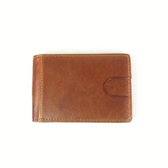 Men's RFID Blocking Bifold Wallet with ID Window