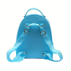 Waterproof Mini Silicone Backpack with Charm for Outdoor Travel