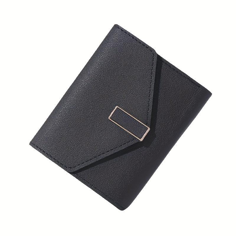 Men's Card Holder Short Wallet Leather Large Capacity Coin Purse