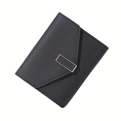 Men's Card Holder Short Wallet Leather Large Capacity Coin Purse