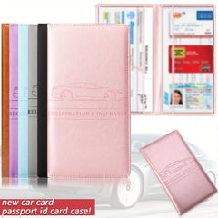 Minimalist ID Credit Card Holder Passport Ticket Holder Wallet