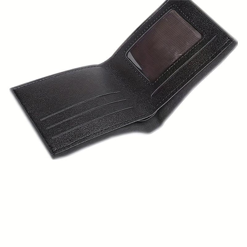Men's Crocodile Pattern Short Wallet Credit Card Bag Coin Purse