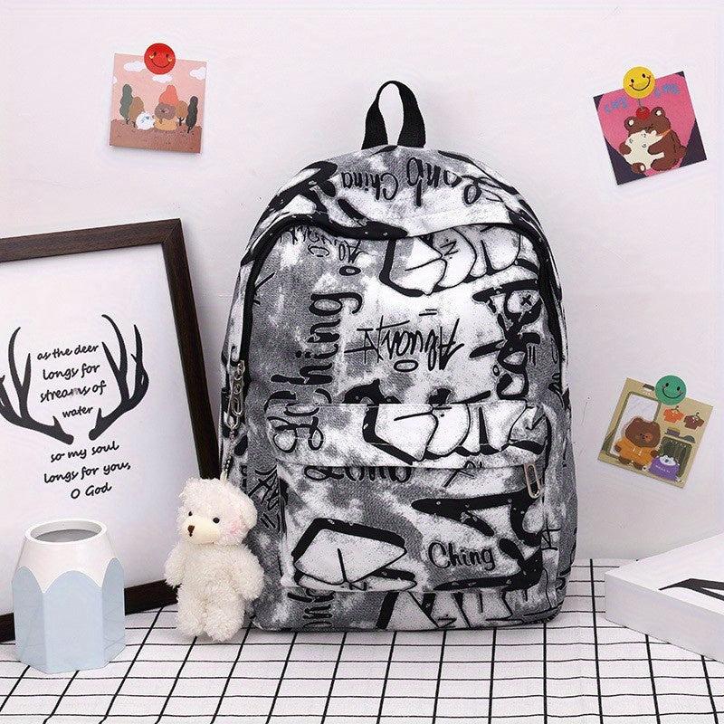 High School College Students Backpack Large Capacity