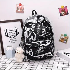 High School College Students Backpack Large Capacity
